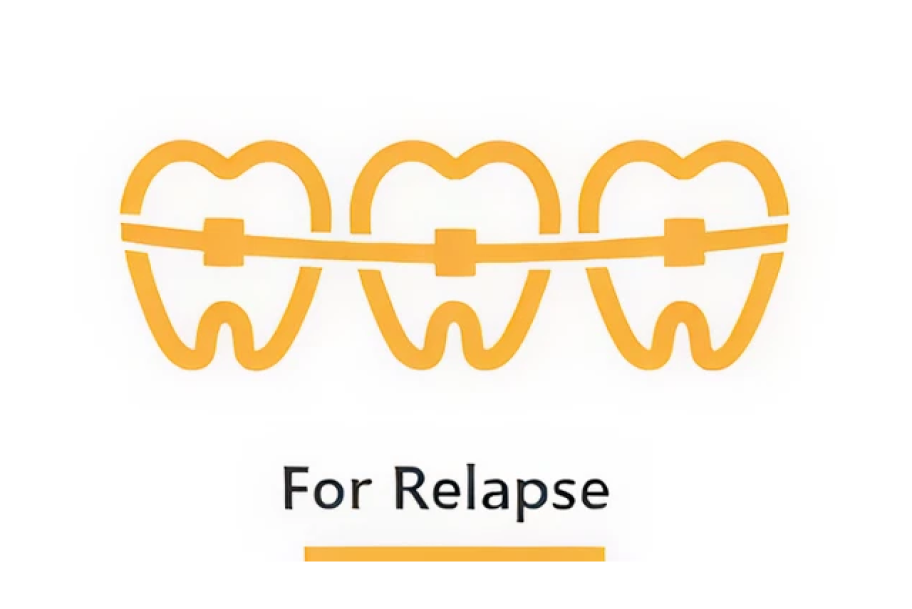 ワイヤー矯正後の後戻りが気になる方